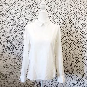 ZARA| Pleated Sleeve Blouse